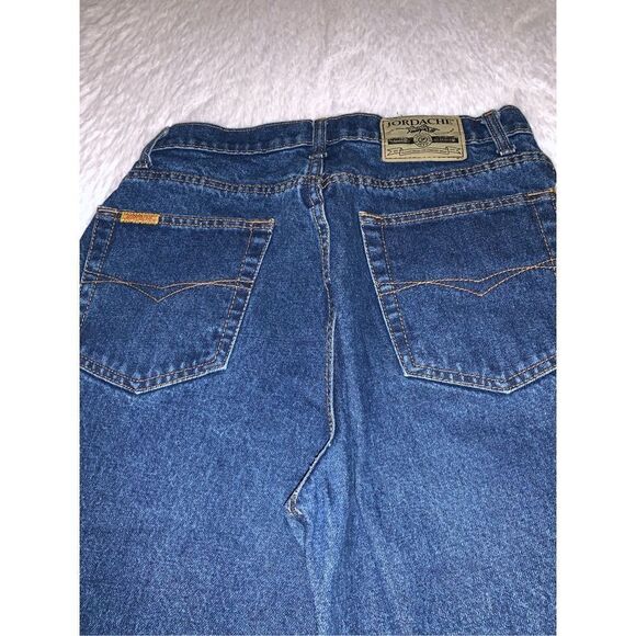Vintage Jordache Dark Wash Tapered Jeans 13/14 - Picture 2 of 13